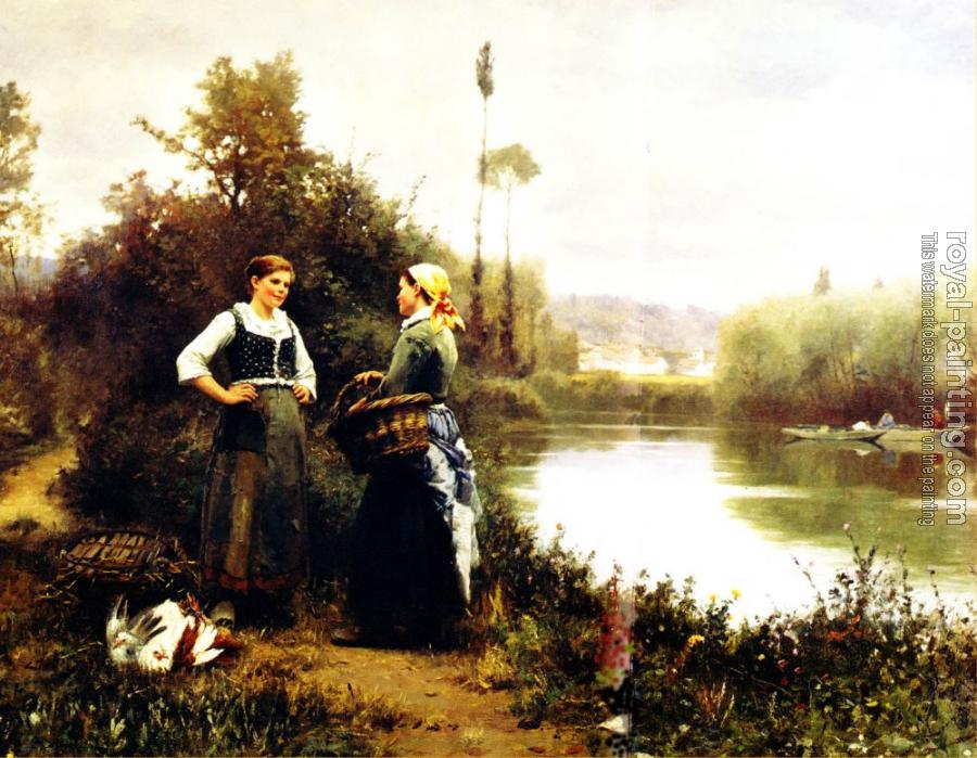 Daniel Ridgway Knight : On the Way to Market Daniel Ridgway Knight : On the Way to Market